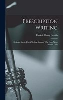 Prescription Writing