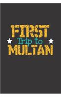 First Trip To Multan: 6x9 Blank Composition Notebook perfect gift for your Trip to Multan (Pakistan) for every Traveler