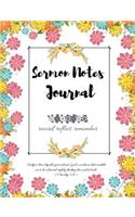 Sermon Notes Journal