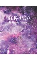 2019-2020 18 Month Planner: Weekly Planner: July 1, 2019 to December 31, 2020: Weekly & Monthly View Planner, Organizer & Diary: Celestial