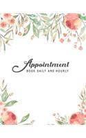 Appointment Book Daily and Hourly
