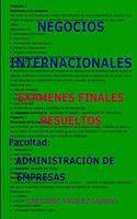 Negocios Internacionales-Ex�menes Finales Resueltos