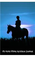 My Horse Riding Notebook Journal: Pocket Journal for Girl Horse and Pony Lovers
