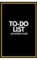 To-Do List Prioritize Task