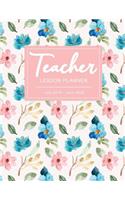 Teacher Lesson Planner July 2019 - June 2020: Academic Year Teacher Planner and Record Book Lesson Plan Calendar Book Daily Weekly and Monthly(3 Teacher Lesson Daily Academic Weekly Monthly Planner July 2019 - June 2020)