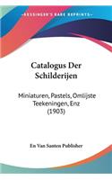 Catalogus Der Schilderijen