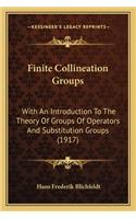 Finite Collineation Groups