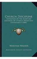 Church Discipline