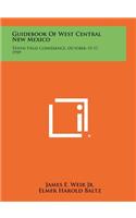 Guidebook Of West Central New Mexico