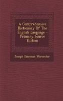 A Comprehensive Dictionary of the English Language