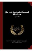 Harvard Studies in Classical Philology; Volume 28
