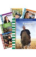 Primary Source Readers: Then & Now Library Bound Collection(Teacher Created Materials Library)