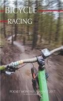 Bicycle Racing Pocket Monthly Planner 2017: 16 Month Calendar
