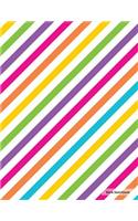 Blank Sketchbook - Rainbow Stripes