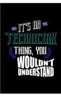 It's a Technician thing, you wouldn't understand