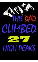 This dad climbed 27 high peaks
