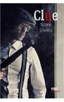 Clue score sheets