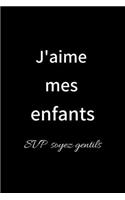 j'aime mes enfants