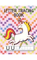 Letter Tracing Book: Handwriting Paper for Kids Ages 3-5 with Unicorn - Writing Practice for Preschoolers - Connecting Dotted Letters - Printing Workbook - Learning Call(1 Letter Tracing Book)