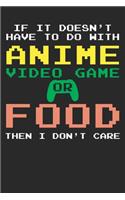 Notebook: Gaming Anime 6x9 Dot Grid 120 Pages
