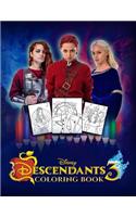 Descendants 3 Coloring Book