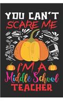 You Can't Scare Me I'm A Middle School Teacher