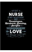 Being A Nurse... Love Of What You Do: Nurse & Medical Student 2020 Planner - Weekly & Monthly Pocket Calendar - 6x9 Softcover Organizer - For Nursing & Anatomy Fans