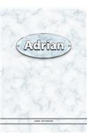 Adrian - Lined Notebook