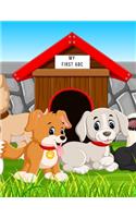 My First ABC: Letter Tracing Book, Lowercase & Uppercase (A-Z) Alphabet /Handwriting Practice Book For Kids Age 3-7 Year. Grade One Sight Words