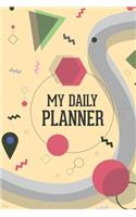 My Daily Planner: Attractive & Easy to Use Undated Weekly Planner For 1 Year 12 Months Use For To Do Lists, Appointments, Lists, Reminders Etc Very Personal & Versati
