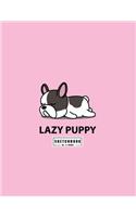 Lazy puppy sketchbook