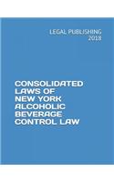 Consolidated Laws of New York Alcoholic Beverage Control Law