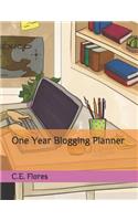 One Year Blogging Planner