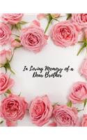 In Loving Memory of a Dear Brother