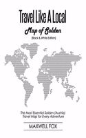 Travel Like a Local - Map of Solden (Black and White Edition)