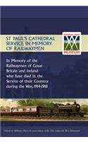 St Paul's Cathedral Service in Memory of Railway Men