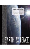 Earth Science Graph Composition Notebook, 4x4 Ruled