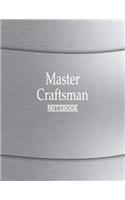 Master Craftsman Notebook: 1/10 Inch Dot Grid Graph Ruled
