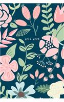 2018 - 2019, 18 Month Weekly & Monthly Planner: Floral Illustration, Daily, Weekly, Monthly, January 2018 - June 2019