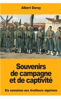 Souvenirs de campagne et de captivité