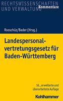 Landespersonalvertretungsgesetz Fur Baden-Wurttemberg