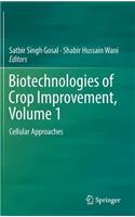 Biotechnologies of Crop Improvement, Volume 1