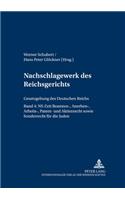 Nachschlagewerk Des Reichsgerichts - Gesetzgebung Des Deutschen Reichs