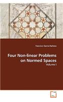 Four Non-linear Problems on Normed Spaces - Volume I