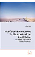 Interference Phenomena in Electron Positron Annihilation