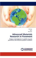 Advanced Materials Research in Pavement