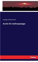 Archiv für Anthropologie