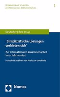 'Simplizistische Losungen Verbieten Sich'