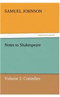 Notes to Shakespeare: (English)