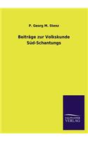 Beiträge zur Volkskunde Süd-Schantungs